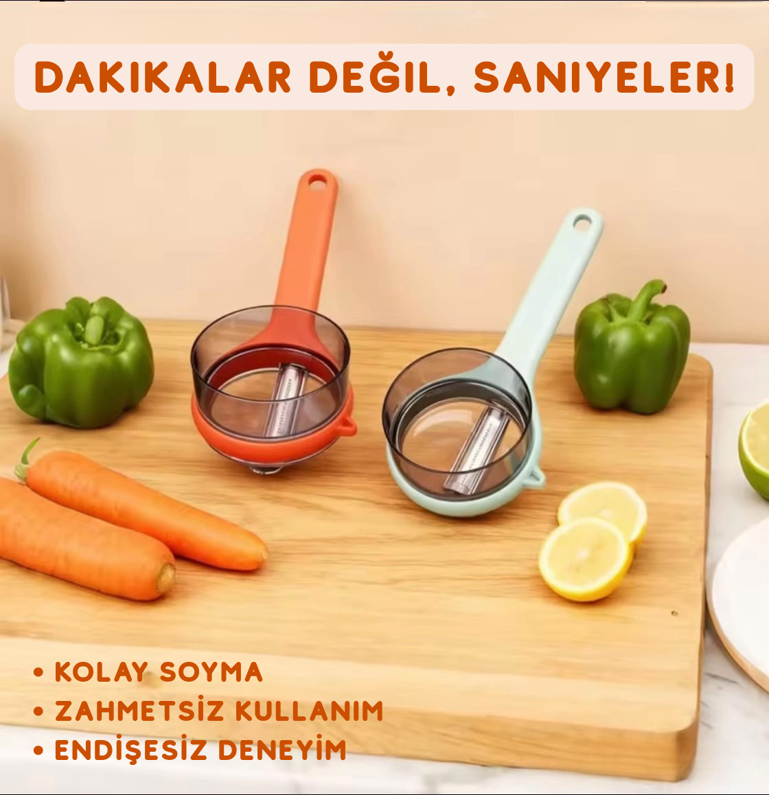 LİVORATR Sebze-Meyve Soyucu